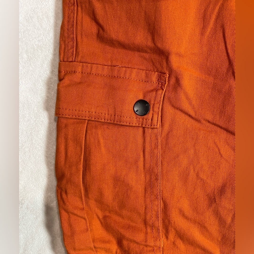 NWT Wesc Utility Jogger Pants XL Rust Orange Perf… - image 5